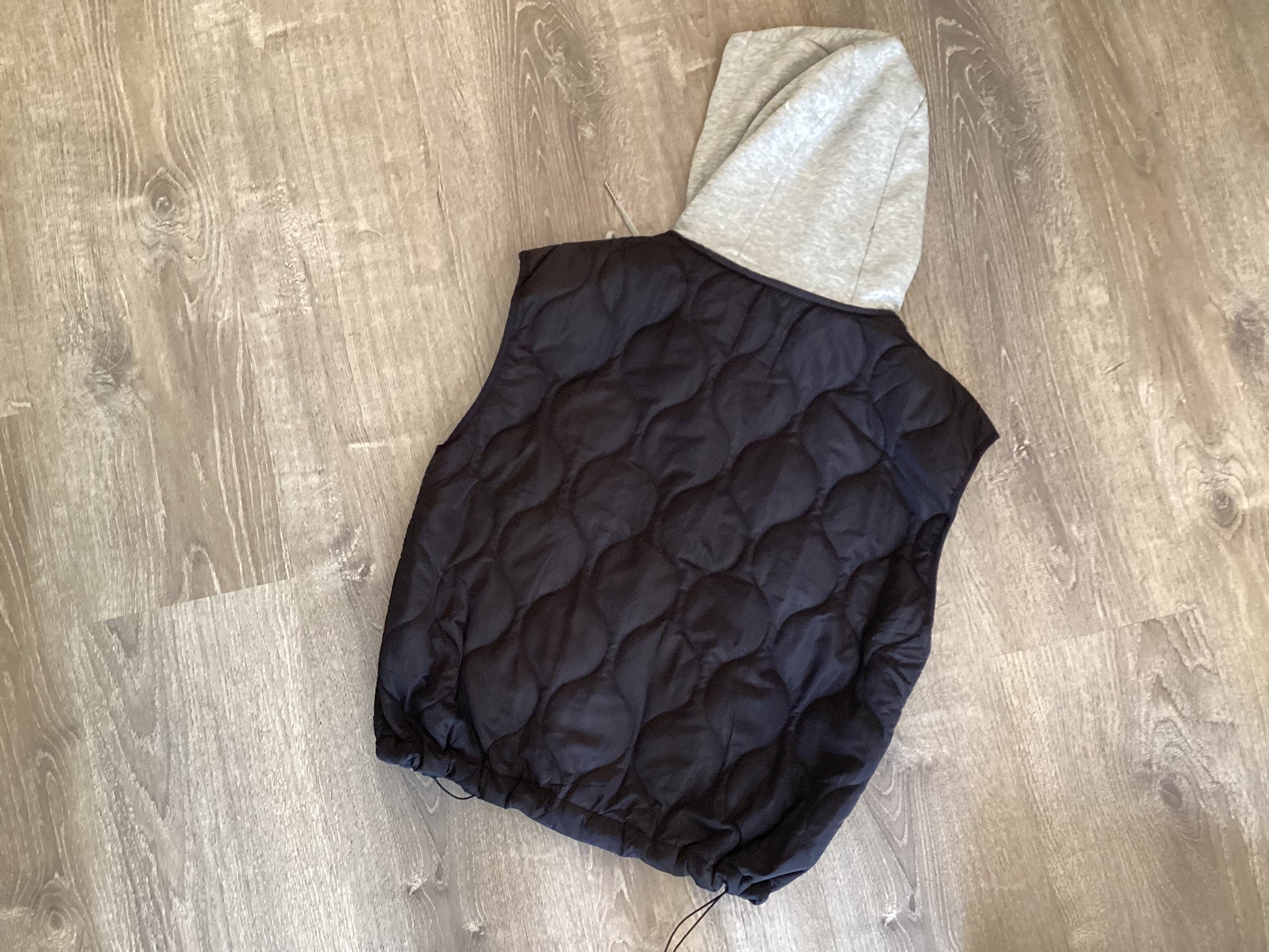 Quilted Western Hooded Vest