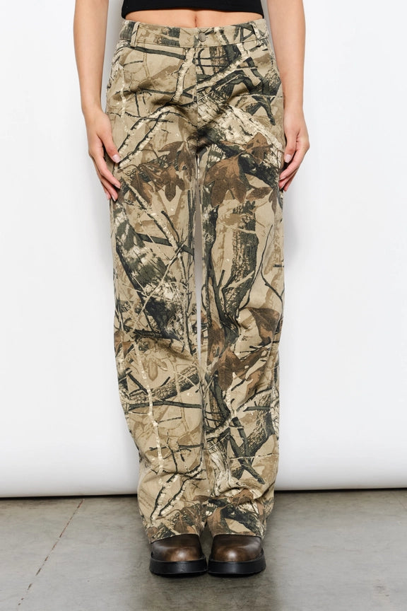 Camo Twill Pants