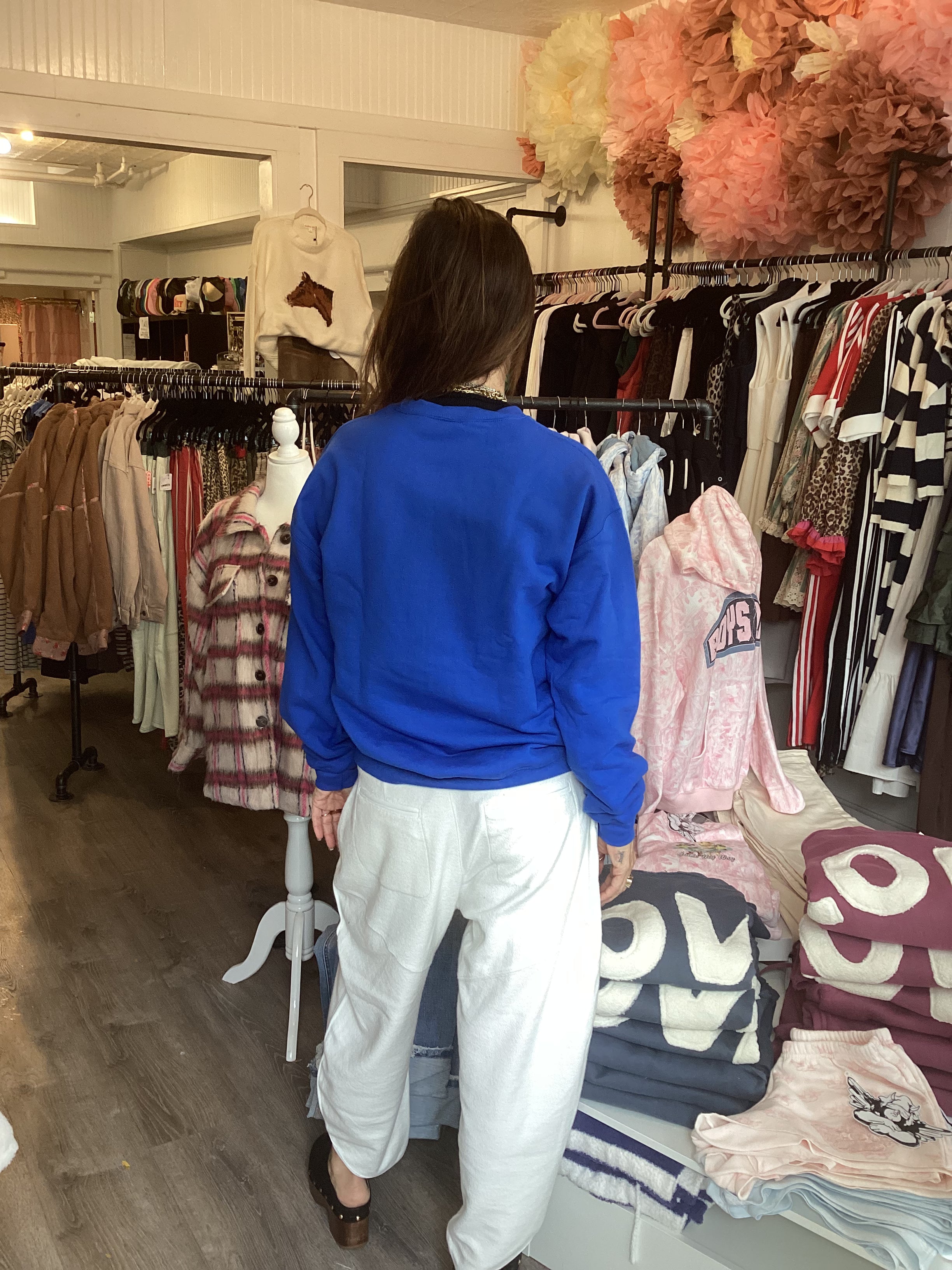 Detroit Lions Face Crewneck