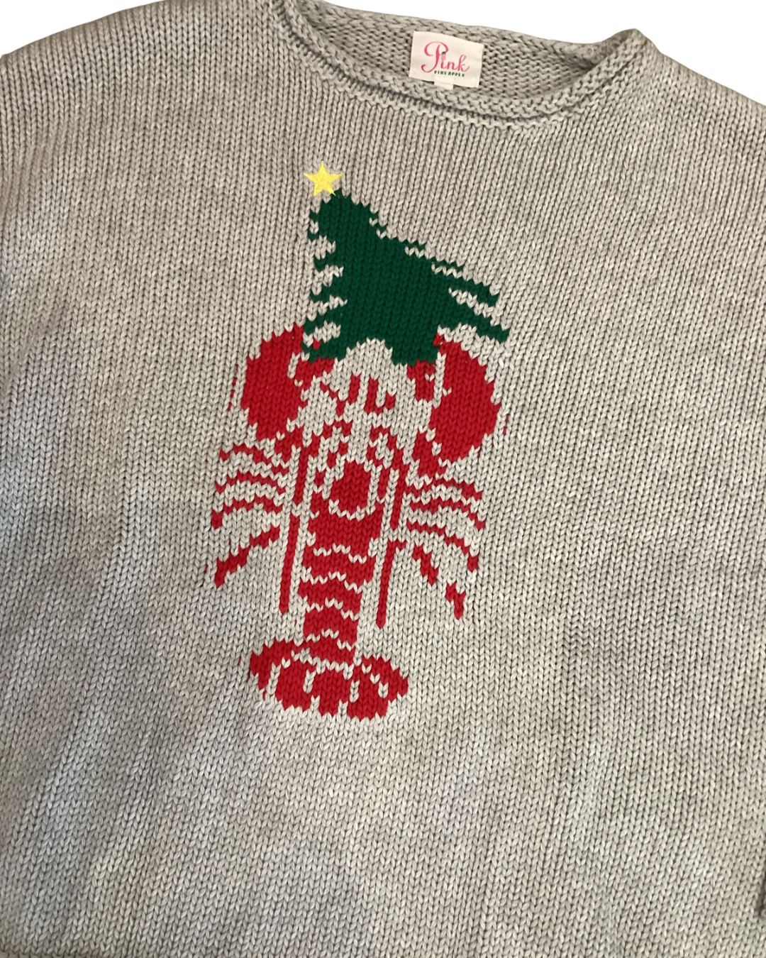 Lobster Christmas Rollneck Sweater