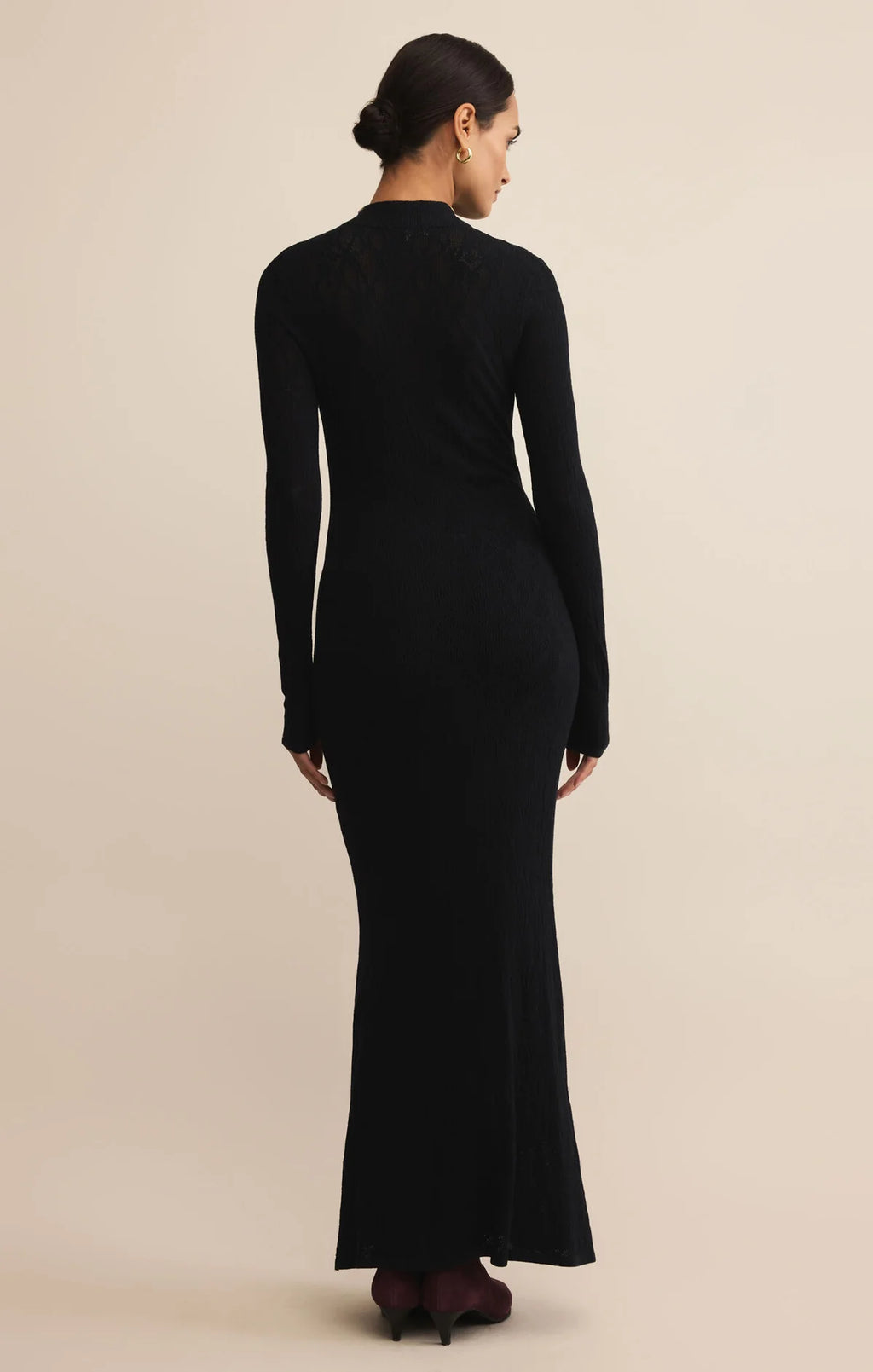 Aden Mesh Sweater Dress