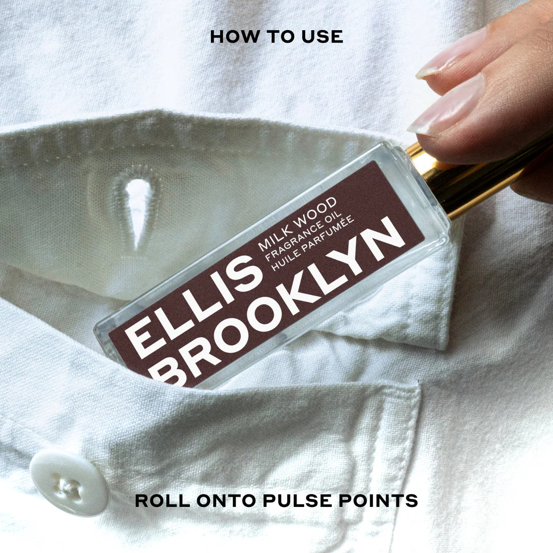 Ellis Brooklyn MILK WOOD Roller Ball