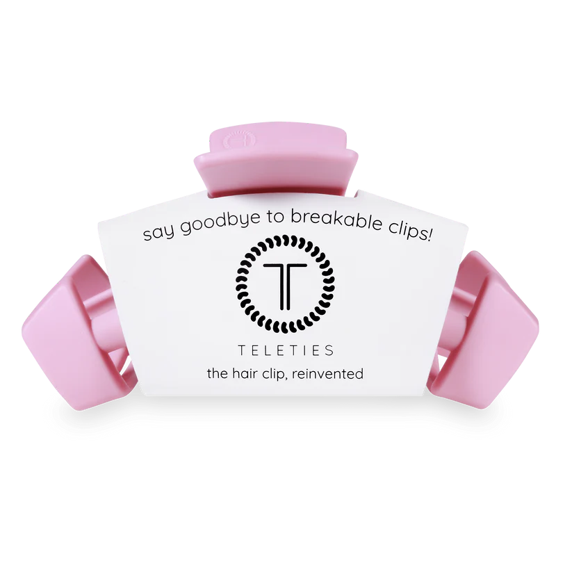 Teleties Classic Merry Pinkmas Large Hair Clip