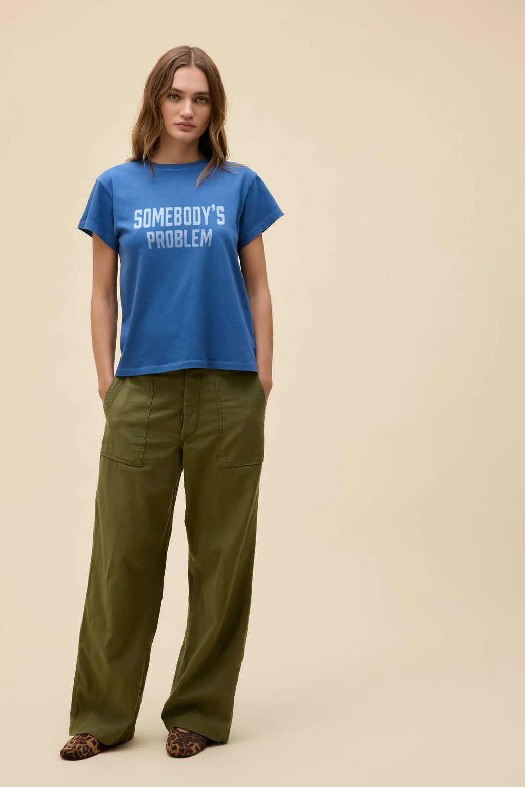 Morgan Wallen Denim Somebody’s Problem Tour Tee