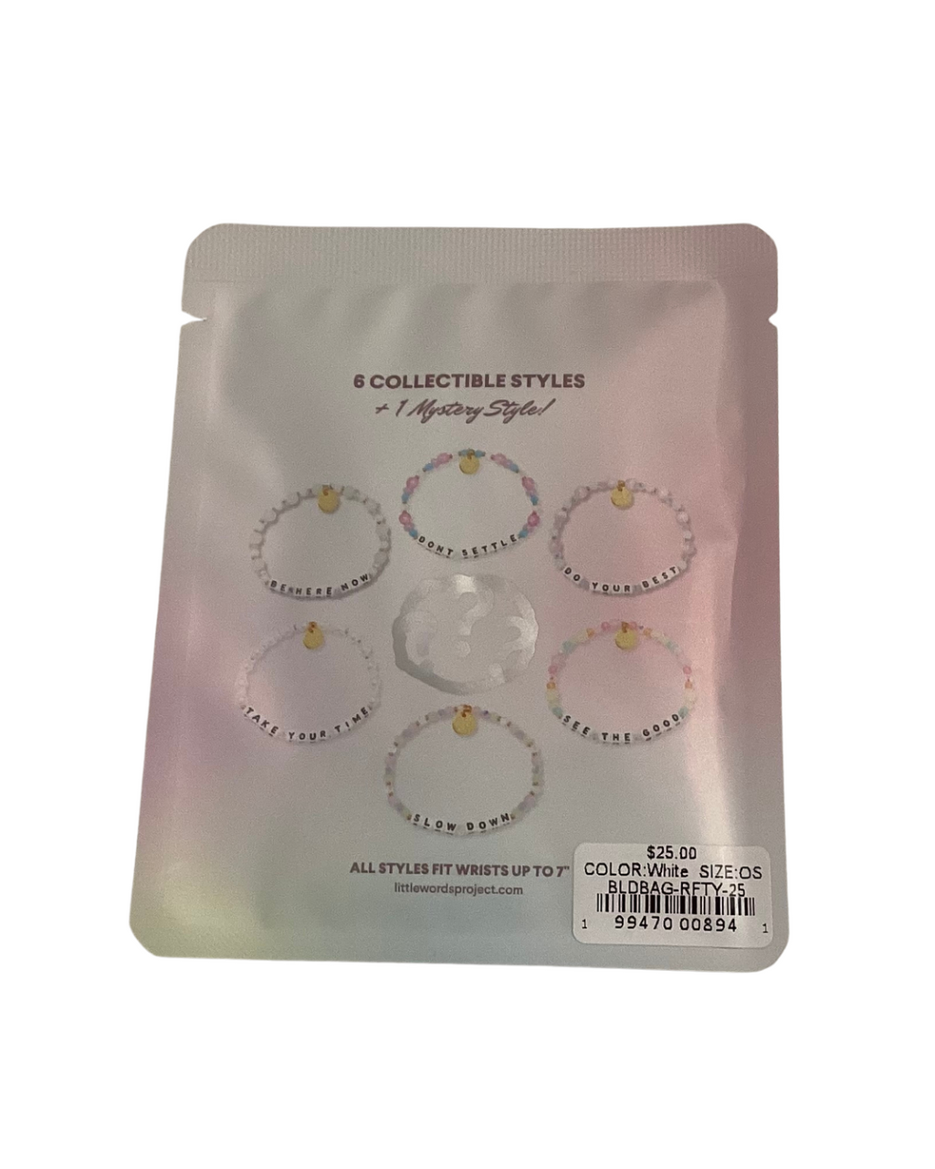 Little Words Project Reminder From The Universe Mystery Bracelet