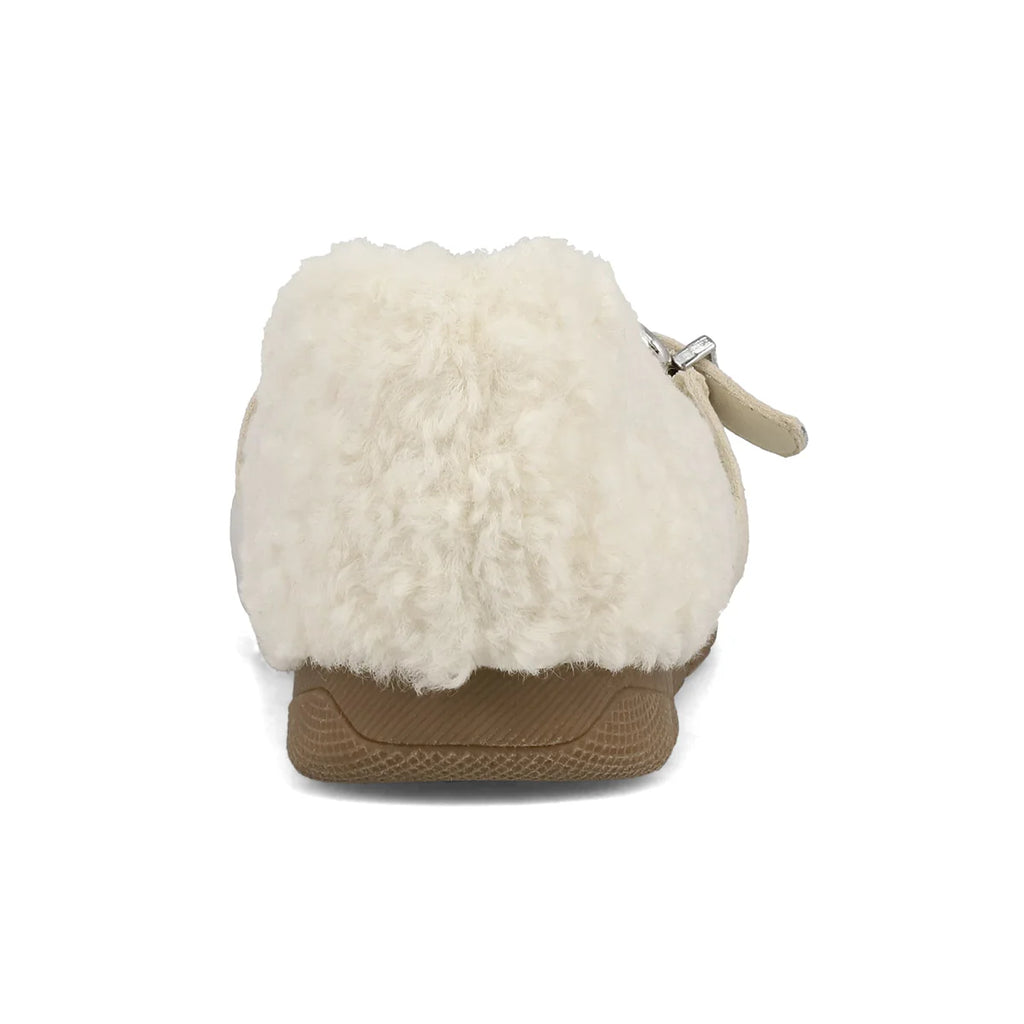 Kayti Cream Shearling Mary Jane