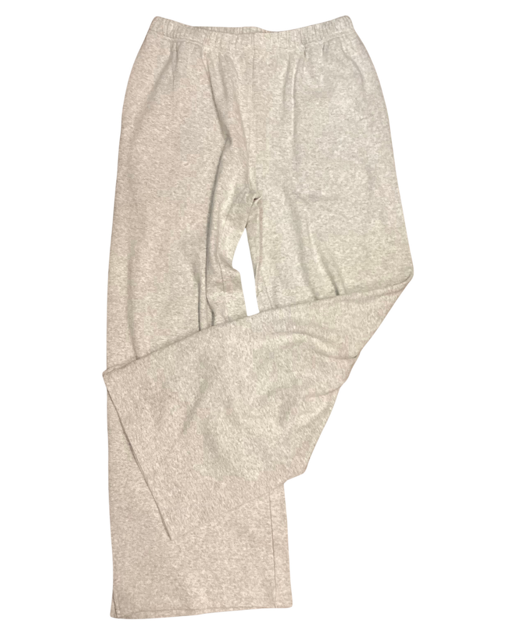 Heather Grey Pointelle Culotte Pant