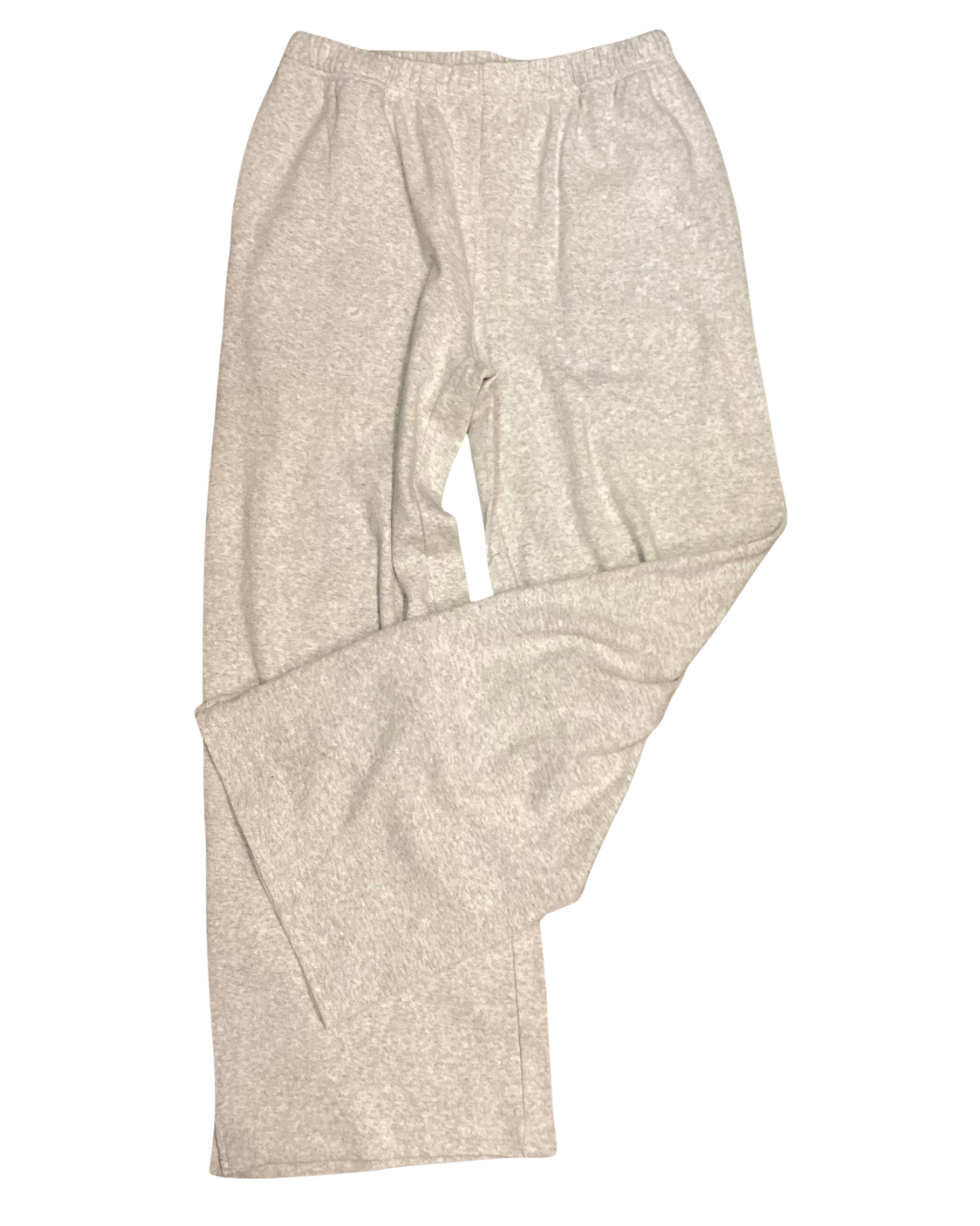 Heather Grey Pointelle Culotte Pant