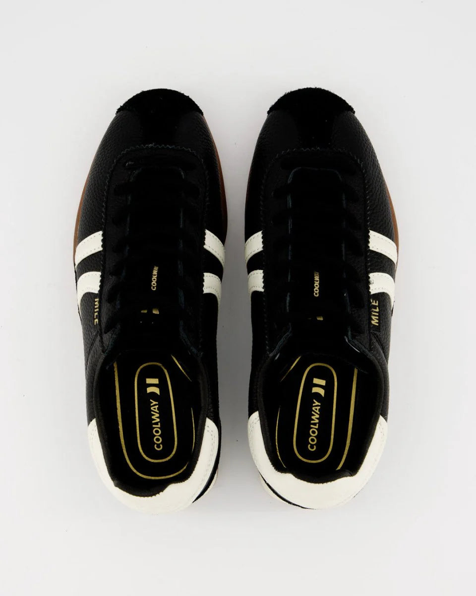 Coolway Mile Black Leather