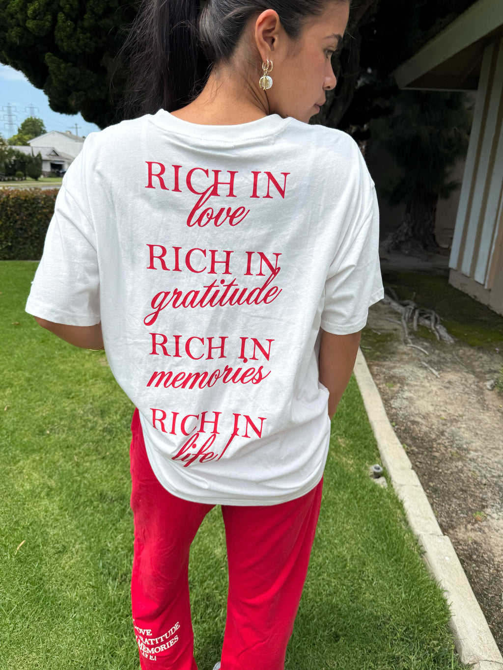 Mayfair Rich in Love Oversized Tee