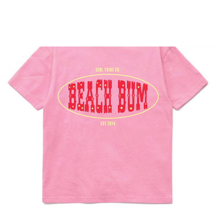 Pink t-shirt with &