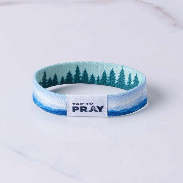 Wristband with nature design and &