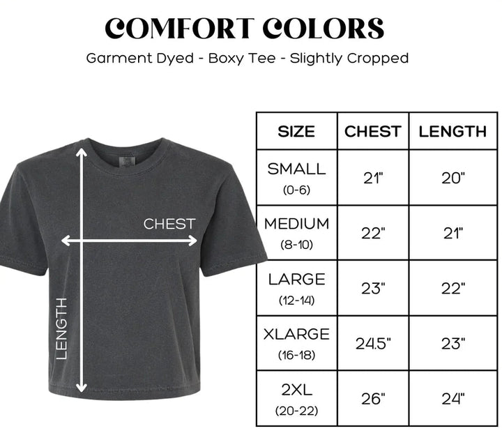 sizing guide for tshirt