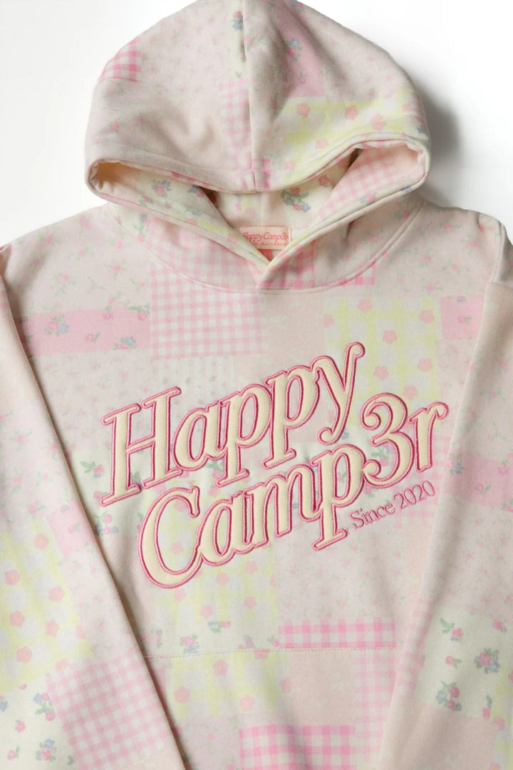 Pastel-colored hoodie with &