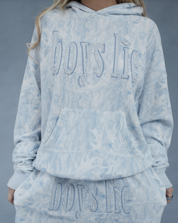 Boys Lie Blue Manhunt Racer Hoodie