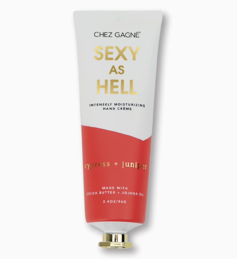 A squeeze tube of Chez Gagné &