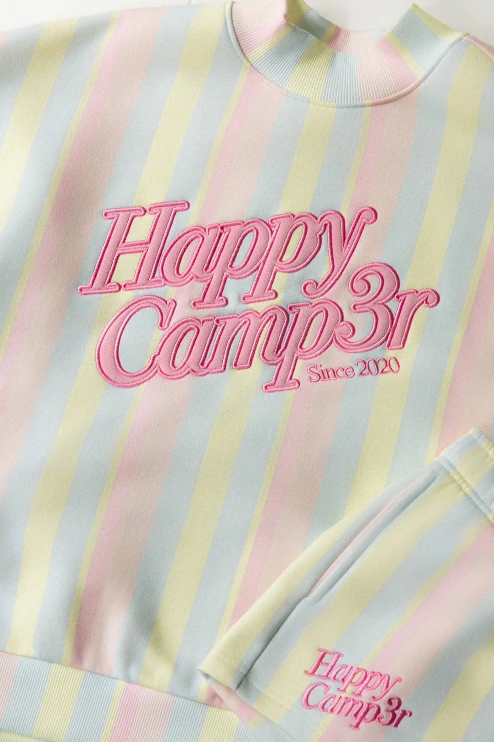Striped shirt with &