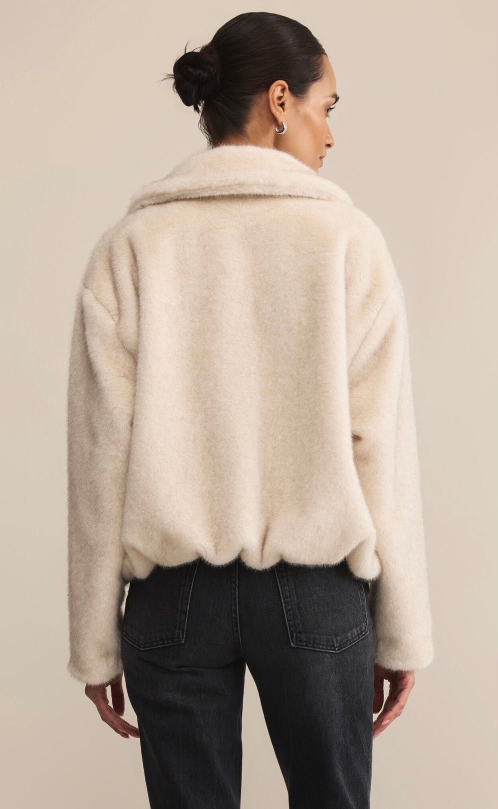 Amethyst Faux Fur Jacket - eloise boutique