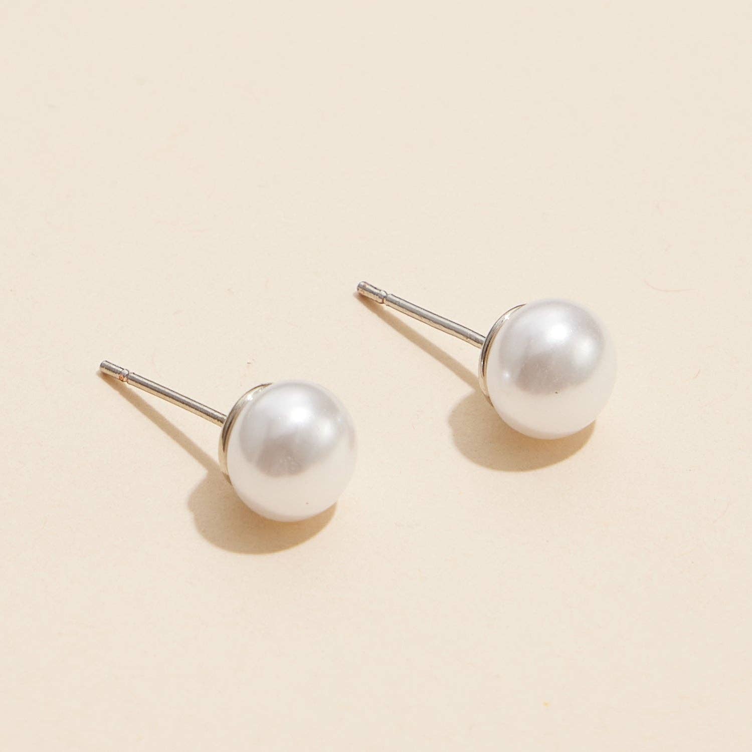 10mm Classic Extra Large Pearl Stud Earrings