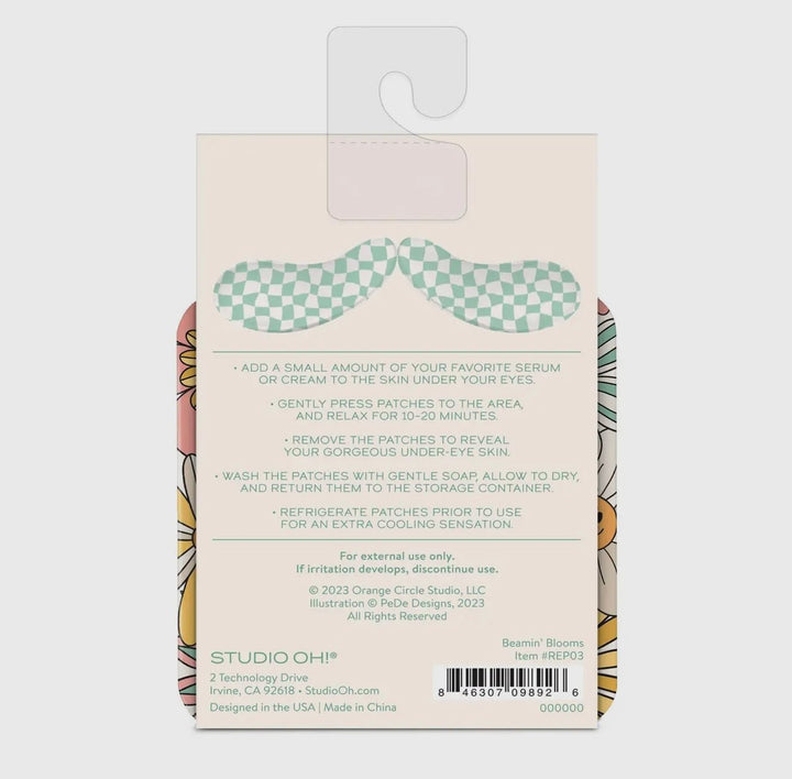 Beamin’ Blooms Reusable Under - Eye Patches - eloise boutique