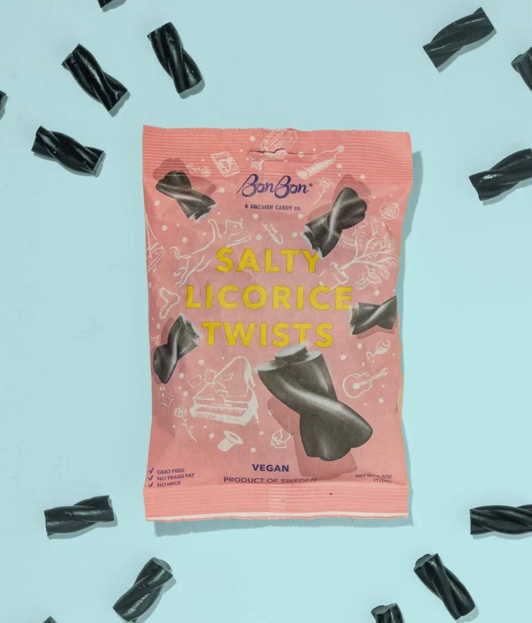 Bon Bon’s Salty Licorice Twists - eloise boutique