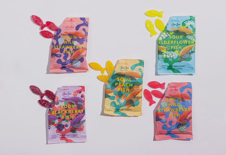 Bon Bon’s Sour Wild Strawberry Fish - eloise boutique