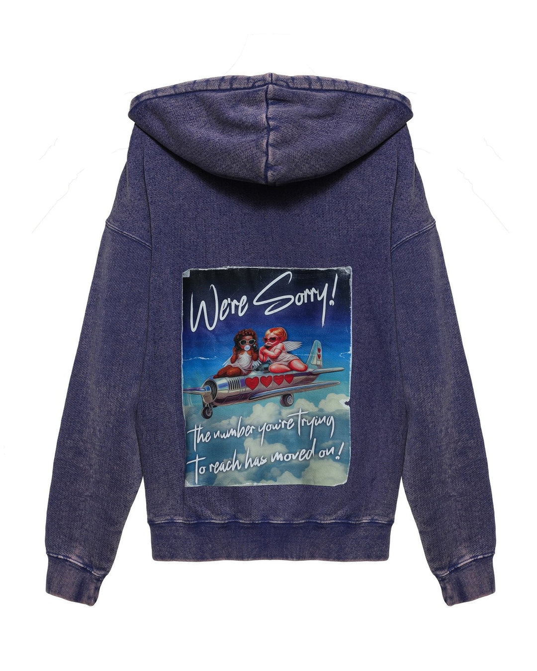 Boys Lie 1 - 800 DISCONNECTED Racer Hoodie - eloise boutique