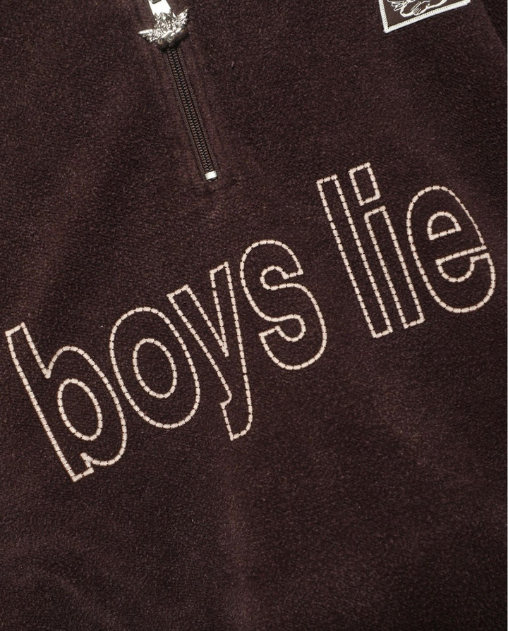 Boys Lie BFFAE Half Zip A1 Crewneck - eloise boutique