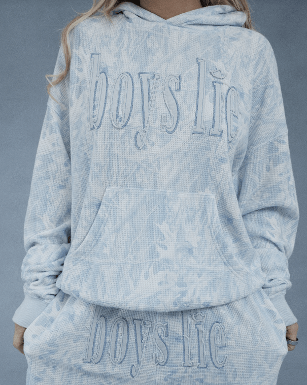Boys Lie Blue Manhunt Racer Hoodie - eloise boutique