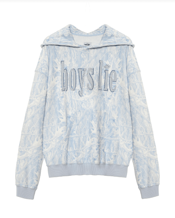 Boys Lie Blue Manhunt Racer Hoodie - eloise boutique