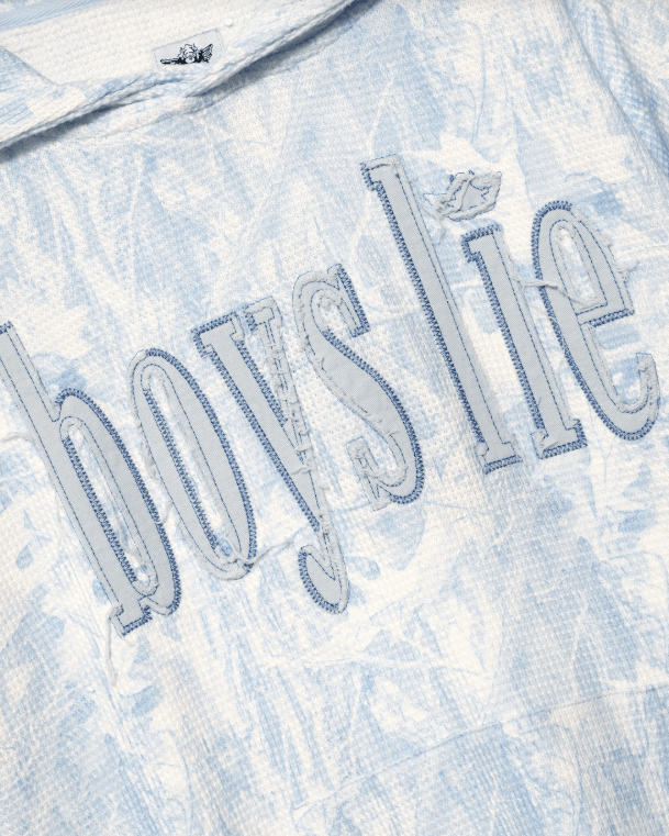 Boys Lie Blue Manhunt Racer Hoodie - eloise boutique