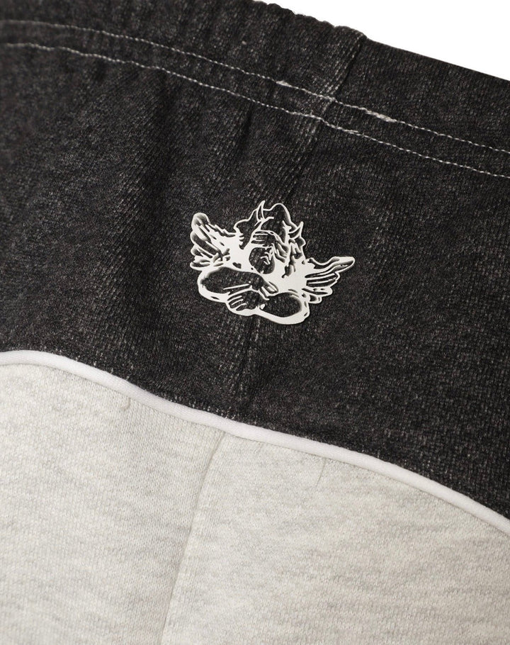 Boys Lie First Pick Heathered Paneled Kimmy Pant - eloise boutique