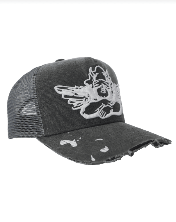 Boys Lie Graphite Trucker Hat - eloise boutique