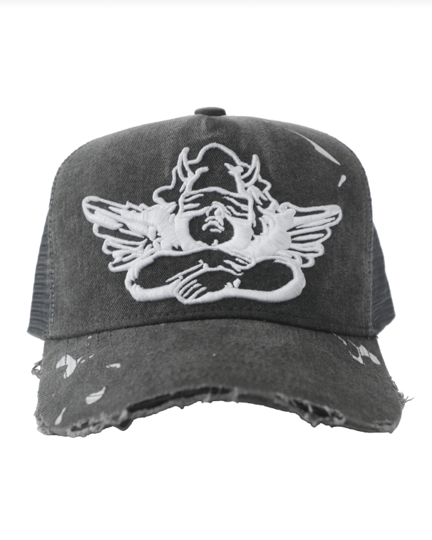 Boys Lie Graphite Trucker Hat - eloise boutique