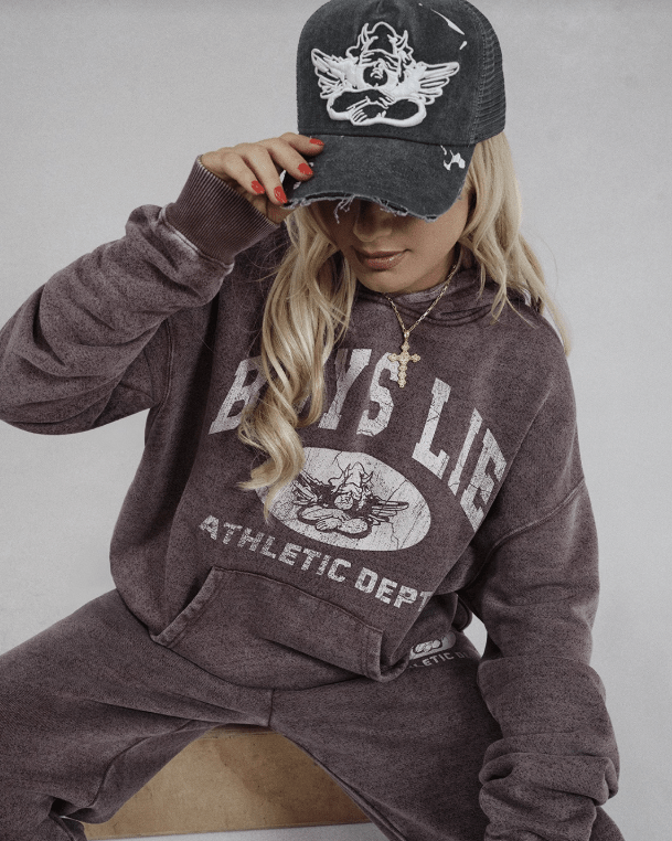 Boys Lie Graphite Trucker Hat - eloise boutique