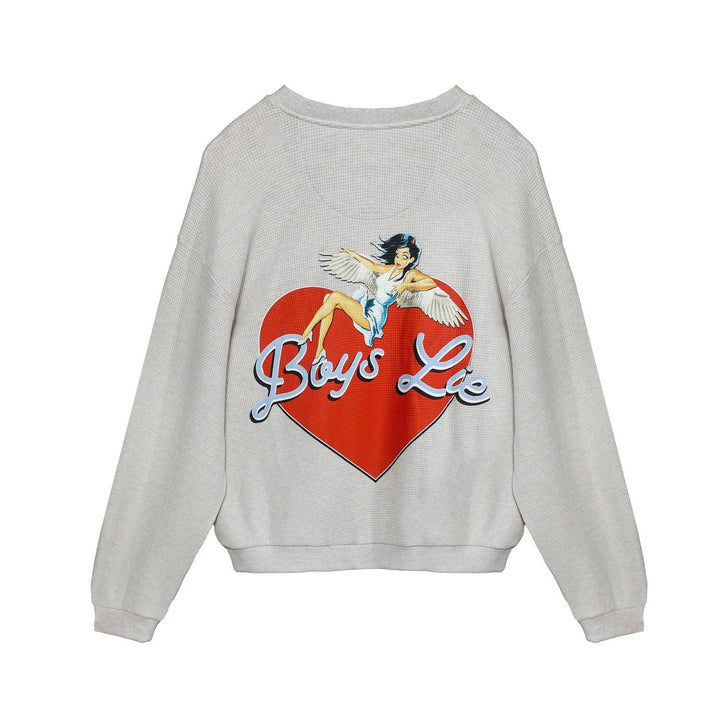 Boys Lie On The Edge V4 Kara Crewneck - eloise boutique