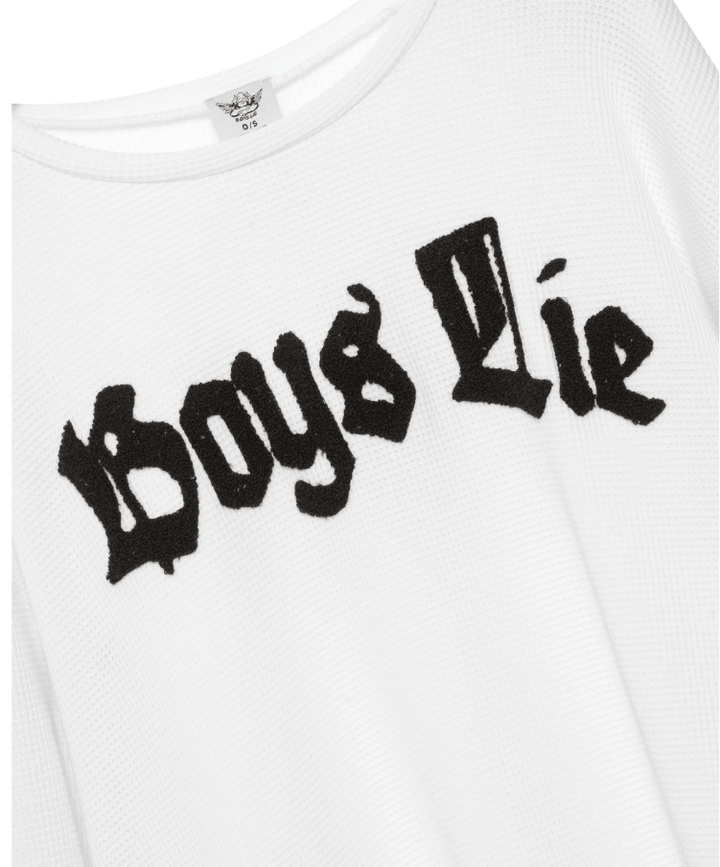 Boys Lie Rocker Thermal Boyfriend Longsleeve - eloise boutique