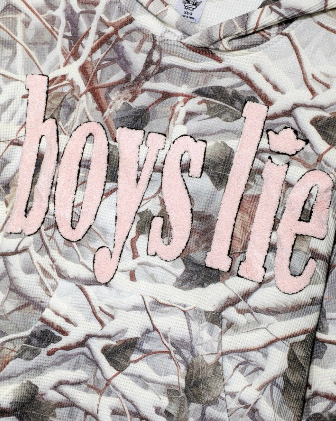 Boys Lie Rose Colored Glasses Racer Hoodie - eloise boutique