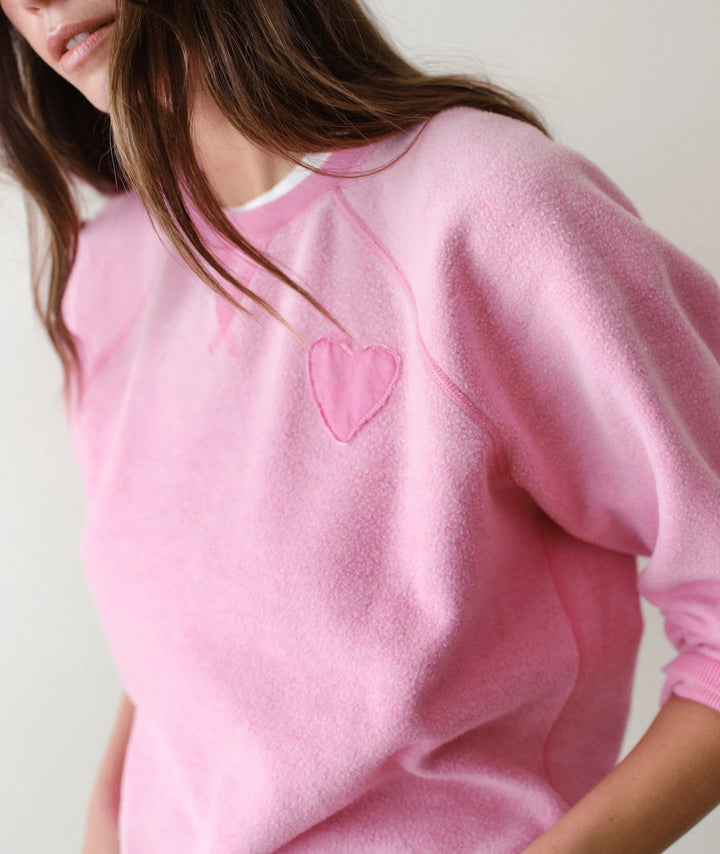 Cloud 9 Fleece Reversible Crewneck - eloise boutique