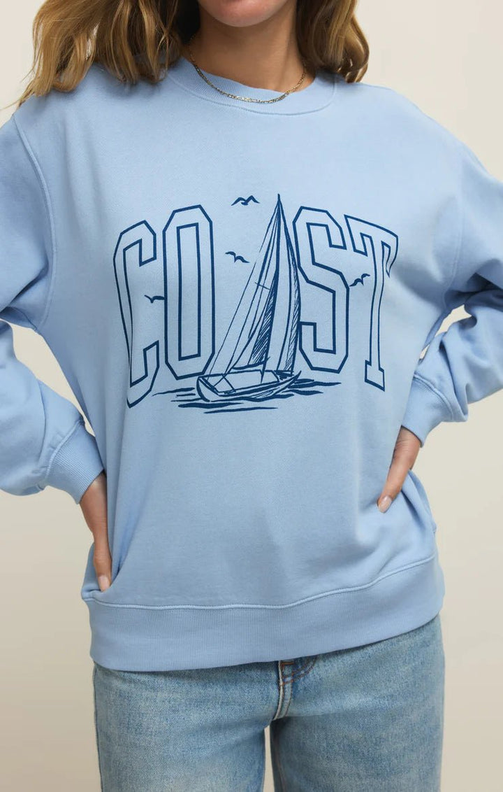 Coast Boyfriend Sweatshirt - eloise boutique