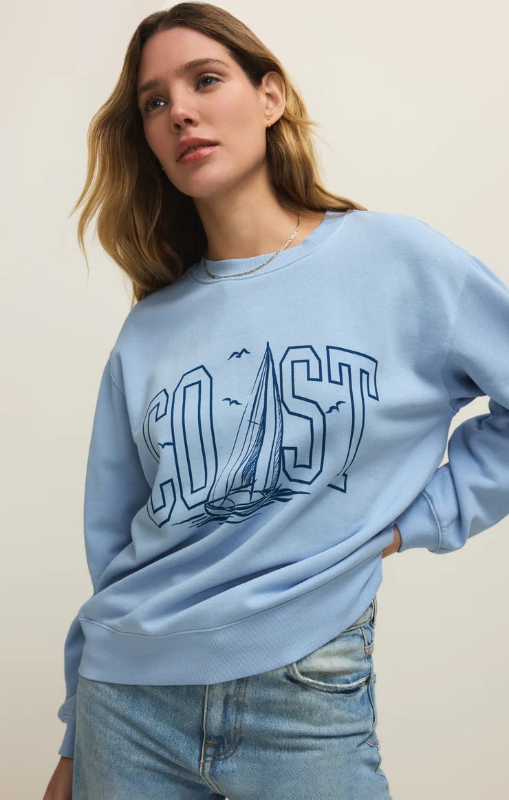 Coast Boyfriend Sweatshirt - eloise boutique