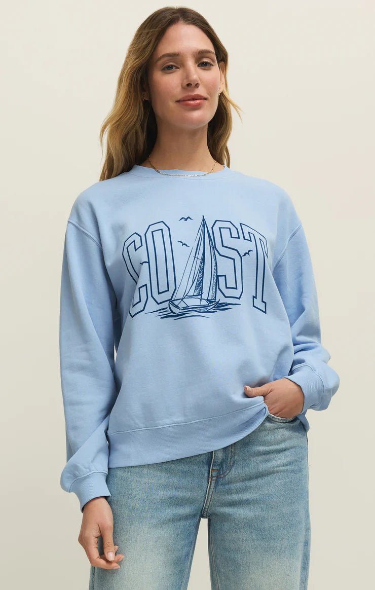 Coast Boyfriend Sweatshirt - eloise boutique