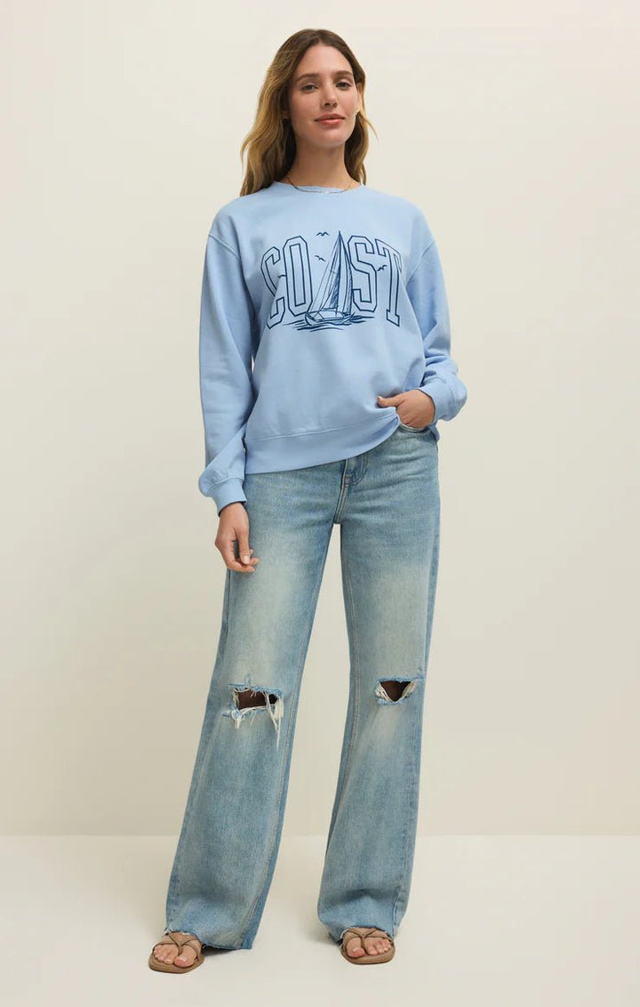 Coast Boyfriend Sweatshirt - eloise boutique