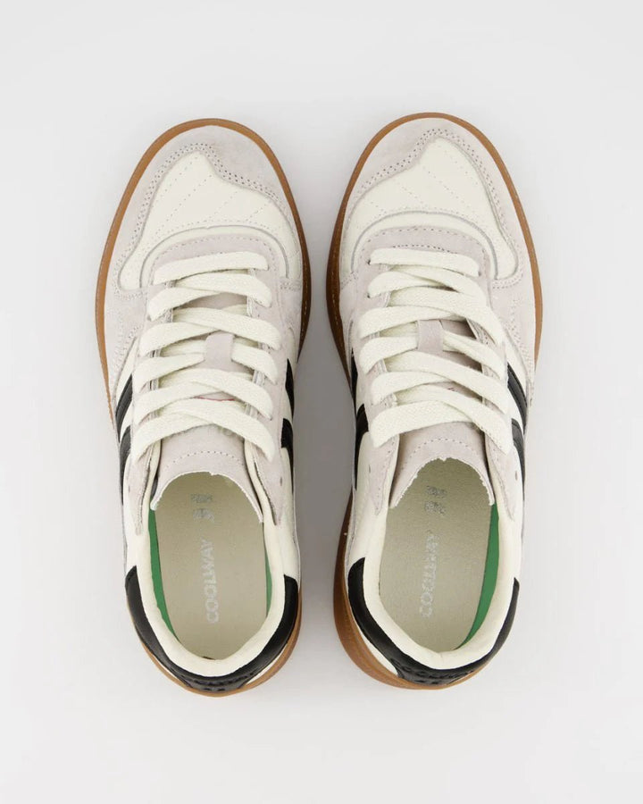 Coolway GOAL Black &amp; White Sneaker - eloise boutique