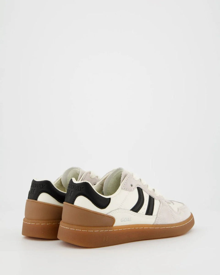 Coolway GOAL Black &amp; White Sneaker - eloise boutique