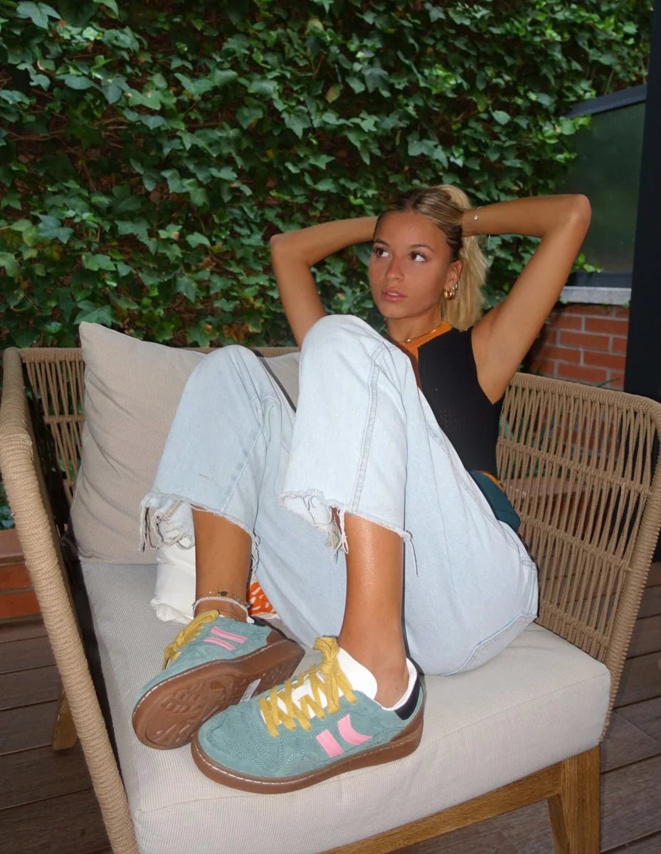 Coolway GOAL Green Forest Sneaker - eloise boutique