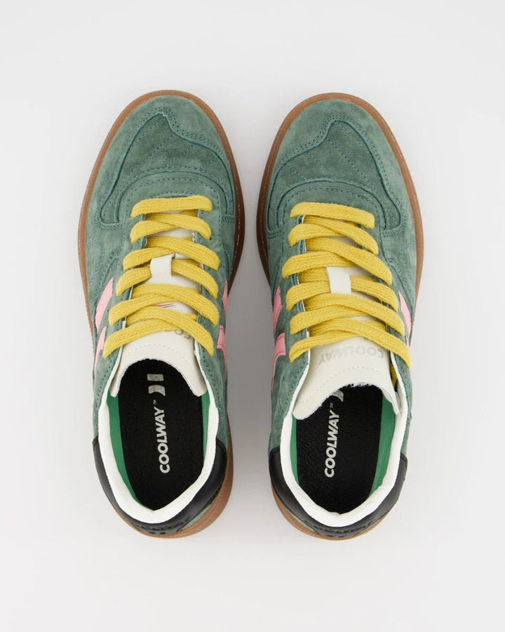 Coolway GOAL Green Forest Sneaker - eloise boutique