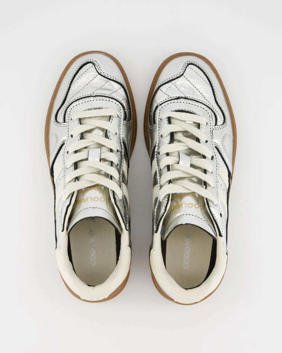Coolway GOAL Silver Mirror Sneaker - eloise boutique