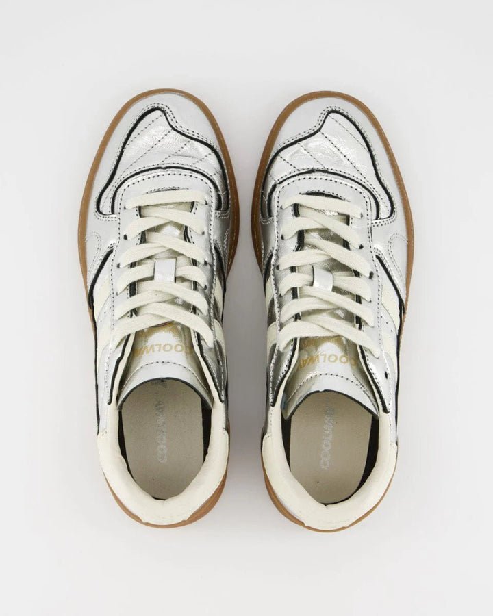 Coolway GOAL Silver Mirror Sneaker - eloise boutique