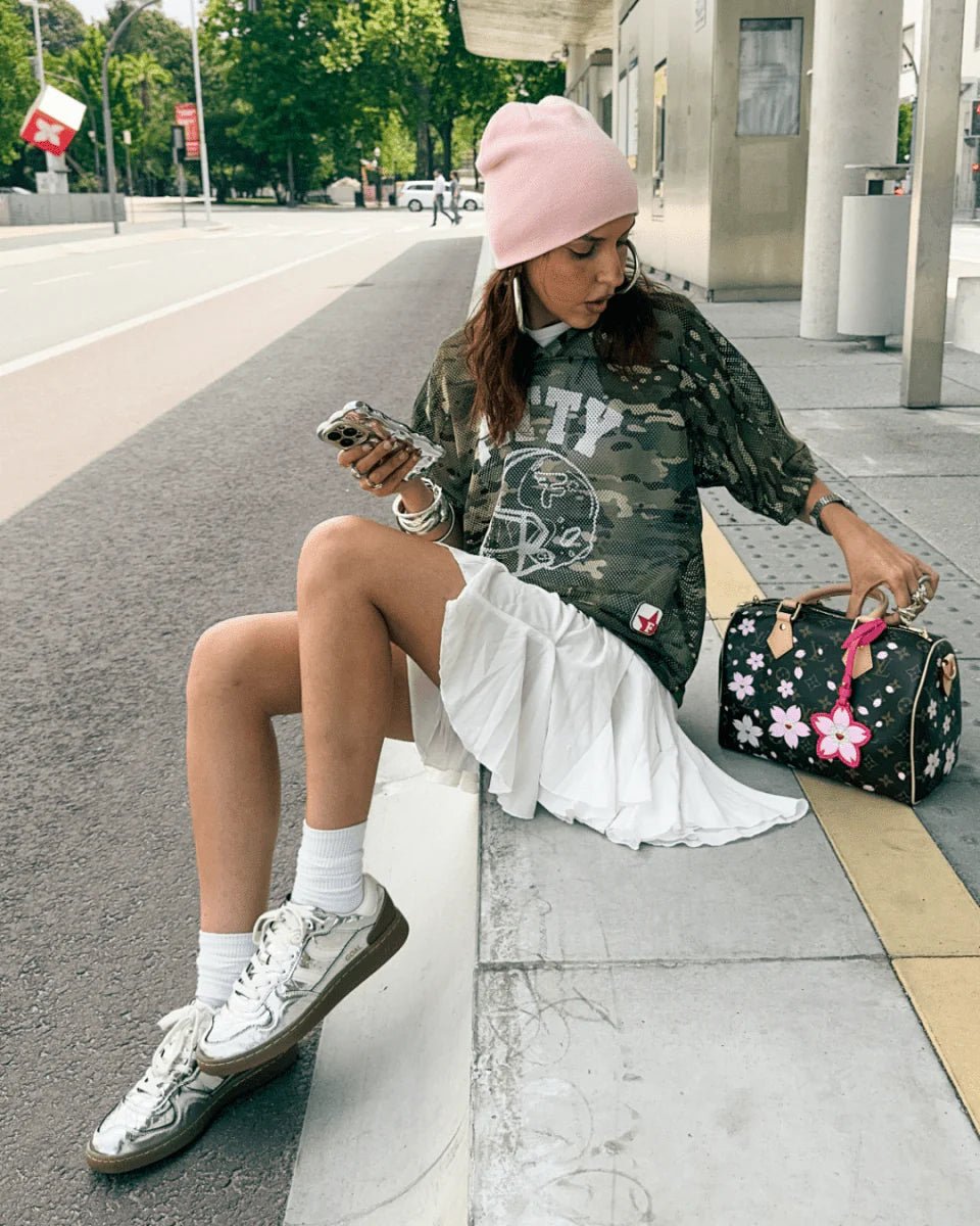 Coolway GOAL Silver Mirror Sneaker - eloise boutique